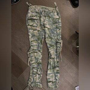 Sugarlips Green Camouflage Pants
